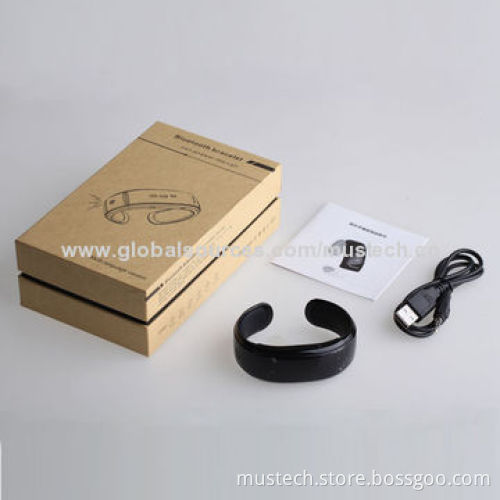 Smart Design OLED Bluetooth 3.0 Healthy Bracelet Watches with Call ID Display/Answer/Dial
